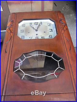 CARILLON Westminster horloge ancienne odo 10 marteaux clock pendulum