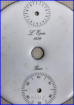 Cadran L'epée noyau trotteuse pendule pendulette mm dial PARIS 1839
