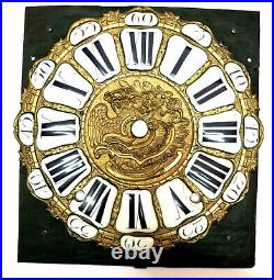 Cadran bronze uhr dial 21 CM Zifferblätt clock horloge comtoise cartel cartouche