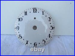 Cadran en faience pour horloge comtoise lanterne