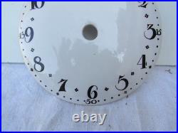 Cadran en faience pour horloge comtoise lanterne