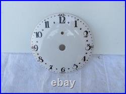 Cadran en faience pour horloge comtoise lanterne