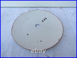 Cadran en faience pour horloge comtoise lanterne