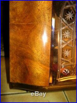 Carillon Art Deco Westminster 11 Marteaux 10 Tiges Miroir Etat Neuf
