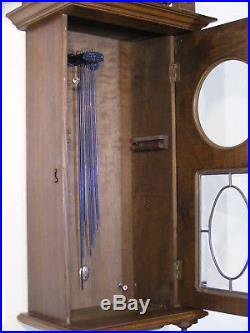 Carillon Ave Maria 10 tiges Junghans style Henri II verre biseauté no Odo clock