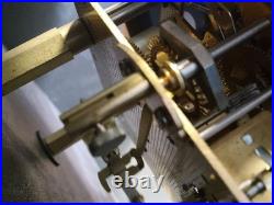 Carillon ODO 3 tiges, 3 Marteaux horloge, pendule art déco FRANCE