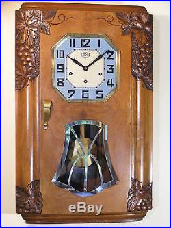 Carillon Odo 24 10 tiges ROULEAU APPARENT 2 airs Ave Maria chime clock pendule