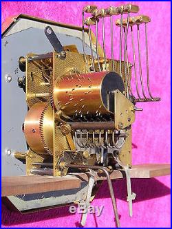 Carillon Odo 24 10 tiges ROULEAU APPARENT 2 airs Ave Maria chime clock pendule