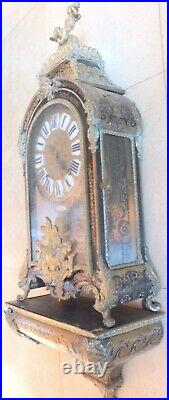 Cartel cul de lampe XVIII eme Mynüel horloge pendule