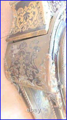 Cartel cul de lampe XVIII eme Mynüel horloge pendule