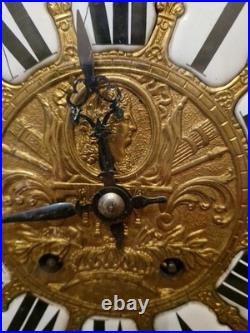 Cartel en marqueterie Époque NAPOLÉON III