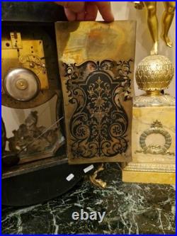 Cartel en marqueterie Époque NAPOLÉON III