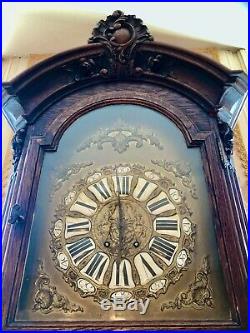 Comtoise/horloge De Parquet Louis XV Restaurée IL Y A 10 Ans, Fonctionne