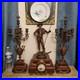 ENORME-PENDULE-BRONZE-ET-MARBRE-GRIOTTE-Statue-Clock-Uhr-Garniture-Cheminee-01-qqq