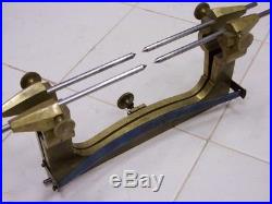 ENORME compas aux engrenages de pendulerie Horloger Clockmakers depthing tool