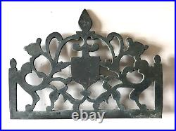 Fronton bronze lanterne pediment clock uhr uhren horloge comtoise coq 10 CM N 18 Fronton bronze lanterne pediment clock uhr uhren horloge comtoise coq 10 CM N 18