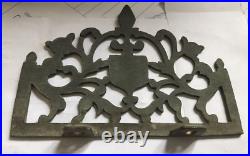 Fronton bronze lanterne pediment clock uhr uhren horloge comtoise coq 10 CM N 18 Fronton bronze lanterne pediment clock uhr uhren horloge comtoise coq 10 CM N 18
