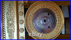 GÉANT 71cm Régulateur Bronze doré Premier empire SPECTACULAIRE CLOCK PENDULE