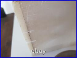GRANDE PENDULE BORNE DEBUT 19EME ALBATRE BLANC siglée GILLIOT PARIS CAILLY
