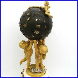 Garniture Horloge Pendule Candelabres Napoleon III Bronze doré marbre du 19ème