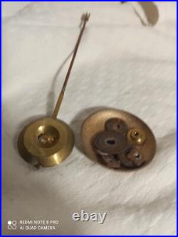 Garniture pendule et putti en pendant(Moreau) marbre et regule fonctionne sonne