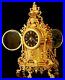 Grande-Horloge-Pendule-en-BRONZE-Trois-Protomes-de-cherubins-Fonctionne-Sonne-01-ol