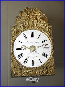 HORLOGE COMTOISE 4 CLOCHES