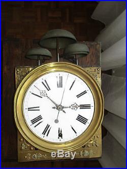 Horloge Comtoise 4 Cloches Regulateur