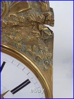 HORLOGE COMTOISE MOUVEMENT PENDULE XIXème MECANISME RELOJ UHR/OROLOGIO