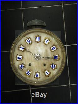 Horloge Comtoise Regulateur A Seconde Centrale