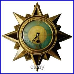 HORLOGE MURALE SOLEIL Circa 1930 SOLEIL VERSAILLES Cartel SILVOS PARIS