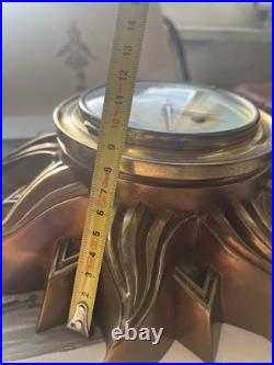 HORLOGE MURALE SOLEIL Circa 1930 SOLEIL VERSAILLES Cartel SILVOS PARIS