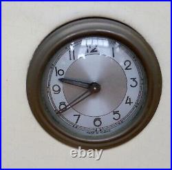 HORLOGE ODYV N° 35 ART DECO, ENFANTS JOUANT AU BALLON, BLANC et DORE RARE