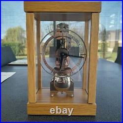 Hermle Horloge Chene et Verre Tres Tres Rare