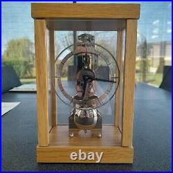 Hermle Horloge Chene et Verre Tres Tres Rare