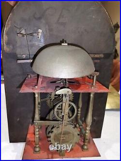 Horloge 19 eme automate pendule hollandais carillon comtoise