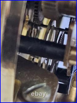 Horloge A Poser Schmid Mecanique Pendules rotatif 8 Jour En Laiton Sous Cloche Horloge A Poser Schmid Mecanique Pendules rotatif 8 Jour En Laiton Sous Cloche
