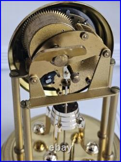 Horloge A Poser Schmid Mecanique Pendules rotatif 8 Jour En Laiton Sous Cloche Horloge A Poser Schmid Mecanique Pendules rotatif 8 Jour En Laiton Sous Cloche