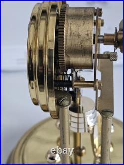 Horloge A Poser Schmid Mecanique Pendules rotatif 8 Jour En Laiton Sous Cloche Horloge A Poser Schmid Mecanique Pendules rotatif 8 Jour En Laiton Sous Cloche