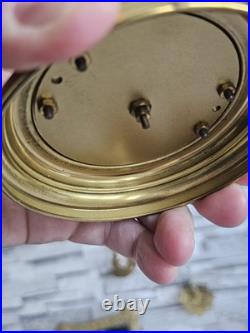 Horloge A Poser Schmid Mecanique Pendules rotatif 8 Jour En Laiton Sous Cloche Horloge A Poser Schmid Mecanique Pendules rotatif 8 Jour En Laiton Sous Cloche