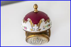 Horloge ACF Vintage de table oeuf porcelaine Horloge ACF Vintage de table oeuf porcelaine