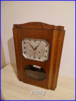 Horloge Carillon Vedette en Bois Fabrication Française Vintage