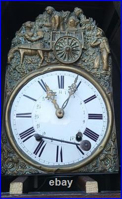 Horloge Comtoise Bressane époque 19ème