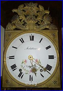 Horloge Comtoise XIXe Parfait état de fonctionnement Révisée en 2014