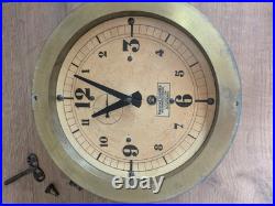 Horloge De Navire Ancienne A Restaurer