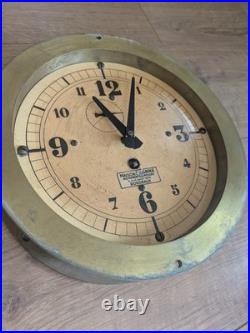 Horloge De Navire Ancienne A Restaurer