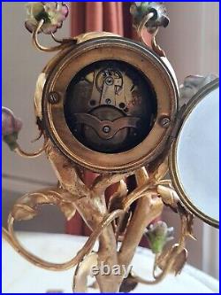 Horloge En Bronze, Terre Cuite Signée Boizot, époque XIX ème s