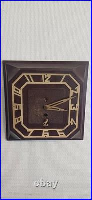 Horloge Jaz Bakélite Rouge Année 30-40