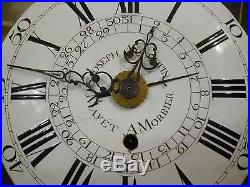 Horloge MAYET 3 cloches wallclock comtoise Uhr Wanduhr reloj orologio mécanisme