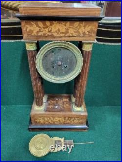 Horloge Pendule A Colonnes N° 3